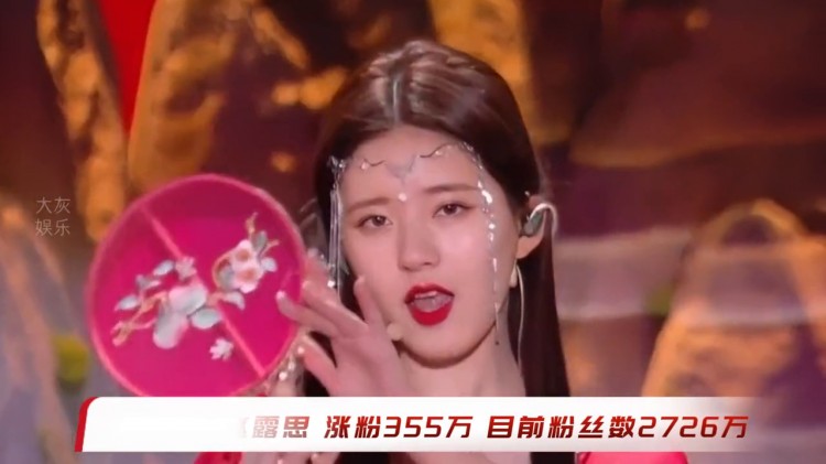 2023微博涨粉明星top10有你家那位么#白鹿